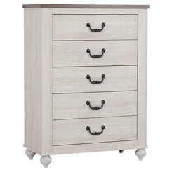 Stillwood - 5-Drawer Bedroom Chest - Vintage Linen