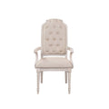 Wynsor - Chair (Set of 2) - Fabric & Antique Champagne