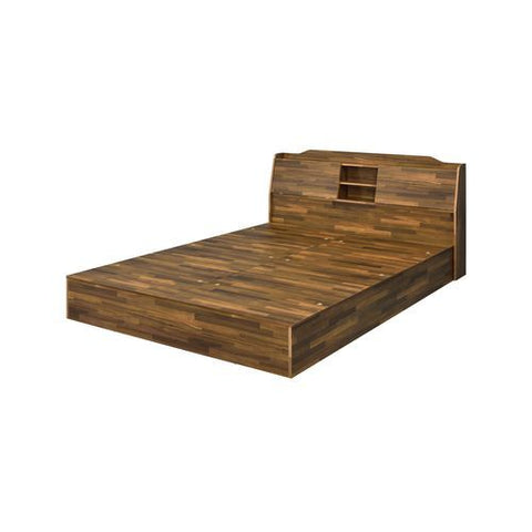 Hestia - Queen Bed - Walnut Finish