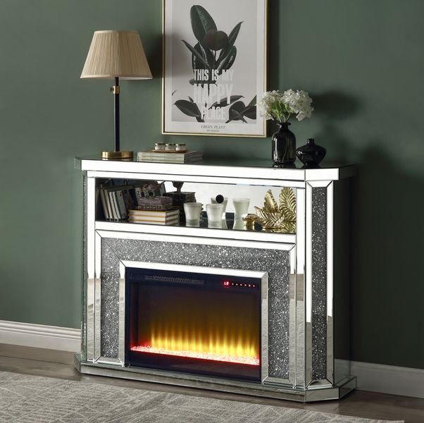 Noralie - Fireplace - Mirrored - 39