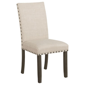 Ralland - Upholstered Side Chairs (Set of 2) - Beige And Rustic Brown