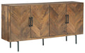 Prattville - Brown - Accent Cabinet