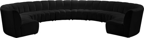 Black / 10 Pc. Sectional