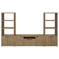 Tabby - 3 Piece TV Entertainment Center - Mango