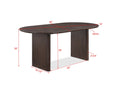 Cullen - Oval Dining Table - Walnut