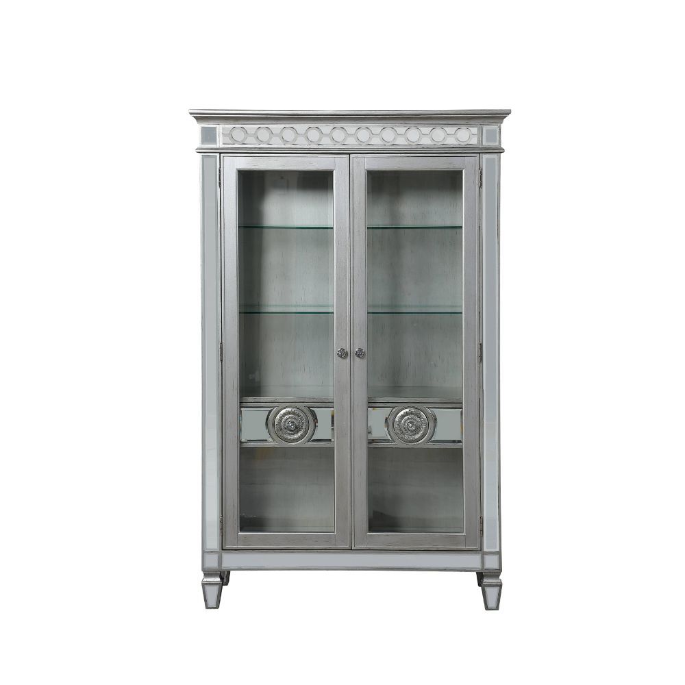 Varian - Curio - Mirrored & Antique Platinum