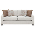 Christine - Upholstered Sloped Arm Sofa - Beige