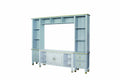 House - Marchese Entertainment Center - Pearl Gray Finish