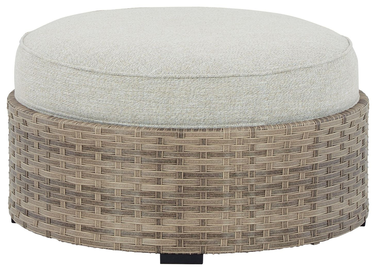 Calworth - Beige - Ottoman with Cushion