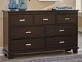 Covetown - Dark Brown - Dresser