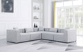 Cube - Modular Sectional 5 Piece - Gray - Modern & Contemporary