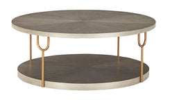 Ranoka - Platinum - Round Cocktail Table