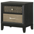 Valencia - 2-Drawer Nightstand - Black