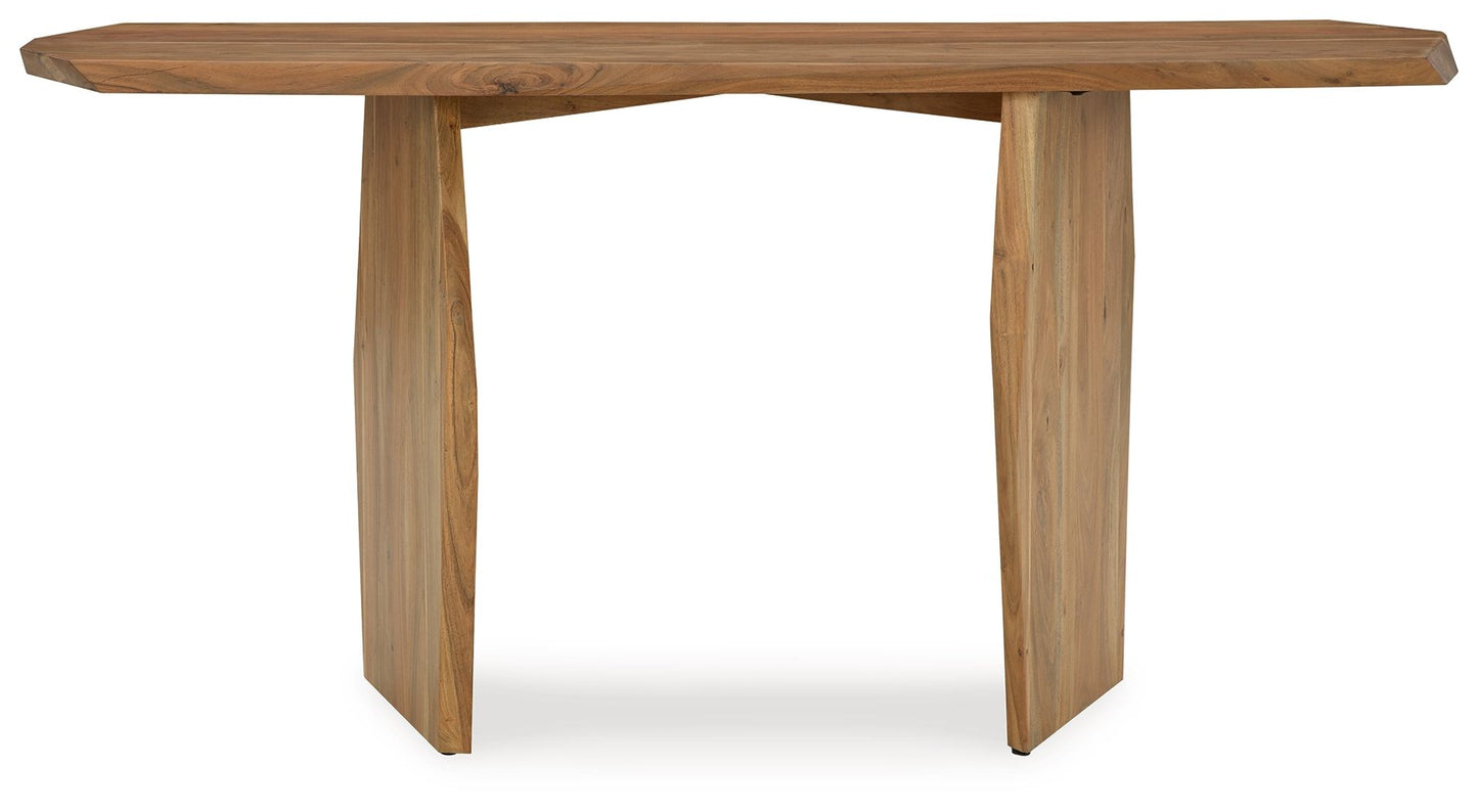 Holward - Natural - Console Sofa Table