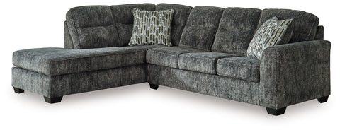 Dark Gray / 2 Pc. Left Arm Facing Corner Chaise Sectional