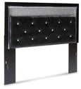 Kaydell - Uph Panel Headboard - Glitter Details