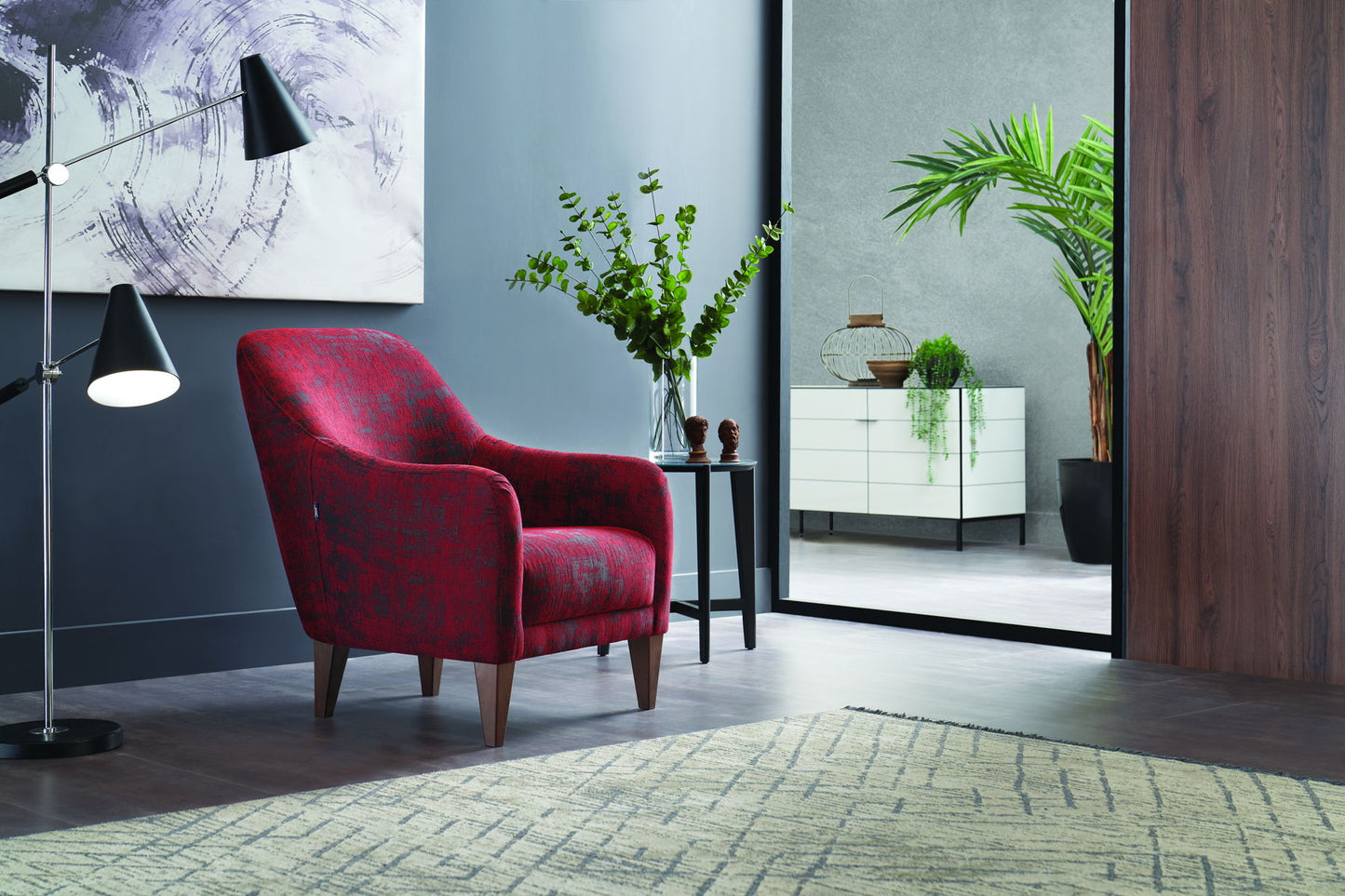 Fiore - Armchair - Red