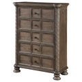 Emmett - 5-Drawer Bedroom Chest - Walnut