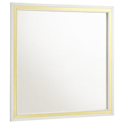 Lucia - Dresser Mirror - White