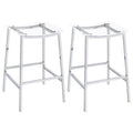 Jovani - Acrylic Backless Bar Stools (Set of 2)