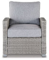 Naples Beach - Light Gray - Lounge Chair W/Cushion