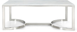 Copley - Coffee Table - Pearl Silver