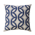 Teri - Pillow (Set of 2) - Beige / Indigo