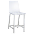 Juelia - Chrome Stools (Set of 2)