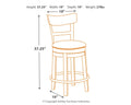 Pinnadel - Swivel Barstool