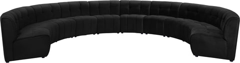 Black / 10 Pc. Sectional