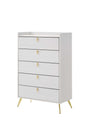 Zeena - Chest - White Finish