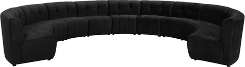 Black / 11 Pc. Sectional