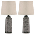 Lanson - Antique Bronze Finish - Metal Table Lamp (Set of 2)