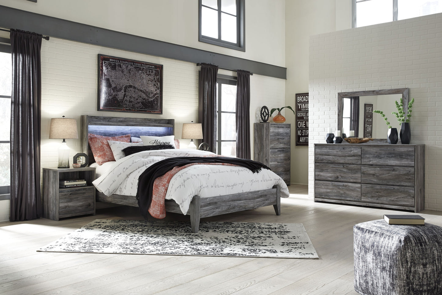 Baystorm - Panel Bedroom Set