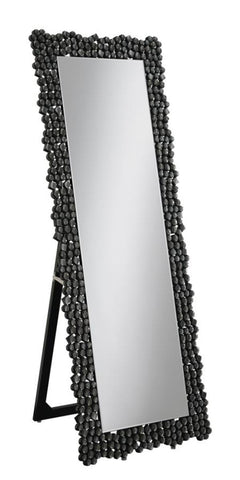 Mckay - Acrylic Frame Standing Mirror - Smokey Gray