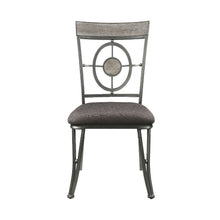 Landis - Side Chair (Set of 2) - Fabric & Gunmetal