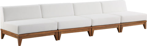 Rio - Modular Sofa 4 Seats - Off White - Fabric - Modern & Contemporary