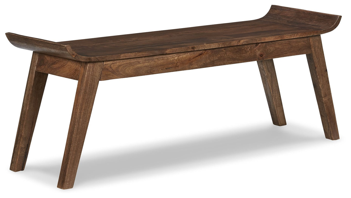 Tamish - Medium Brown - Accent Bench