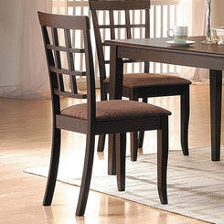 Cardiff - Side Chair (Set of 2) - Dark Brown - 18"