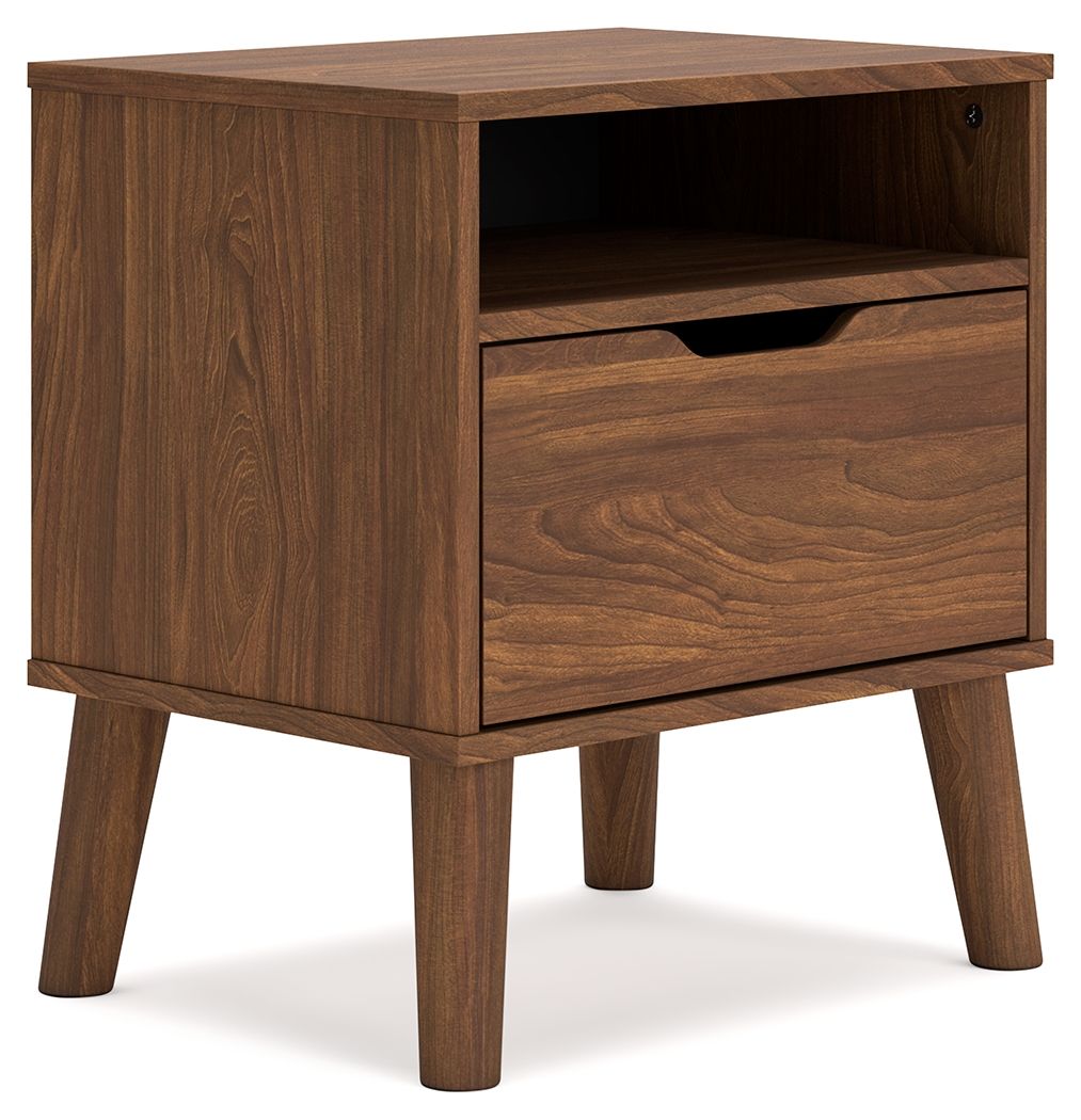 Fordmont - Auburn - One Drawer Night Stand