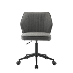 Pakuna - Office Chair - Vintage Gray PU & Black