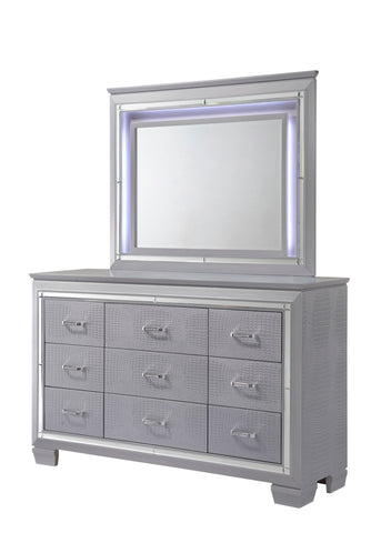 Dark Gray / Dresser & Mirror