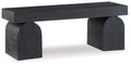 HoLGrove - Accent Bench - Black