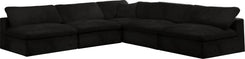 Cozy - Modular Sectional Cloud - Black - Fabric - Modern & Contemporary