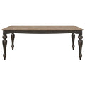 Bridget - Rectangular Dining Table - Brown Brushed