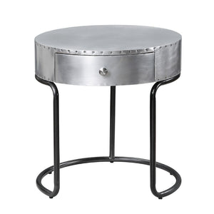 Brancaster - End Table - Aluminum - 21"