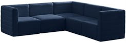 Quincy - Modular Sectional 5 Piece - Navy