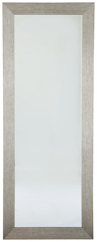 Duka - Silver Finish - Floor Mirror