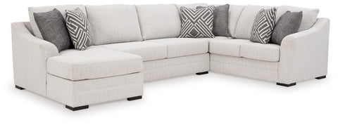 Beige / 3 Pc.Left Arm Facing Corner Chaise Sectional