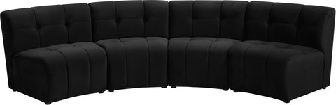 Black / 4 Pc. Sectional